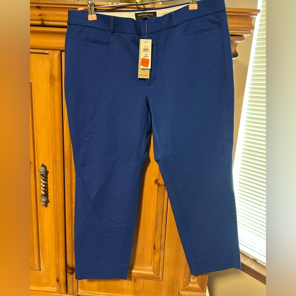 Banana Republic Sloan Crop Pant - Size 12P